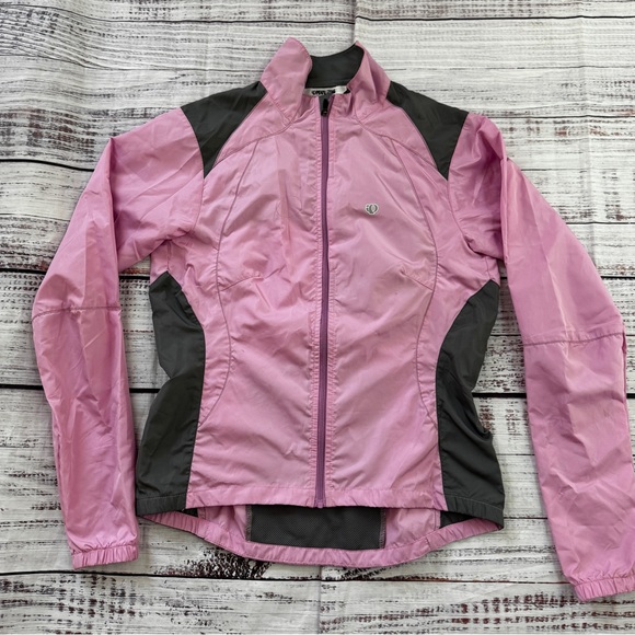 Pearl Izumi Pink & Gray Cycling Jacket Women’s Small - Picture 2 of 6